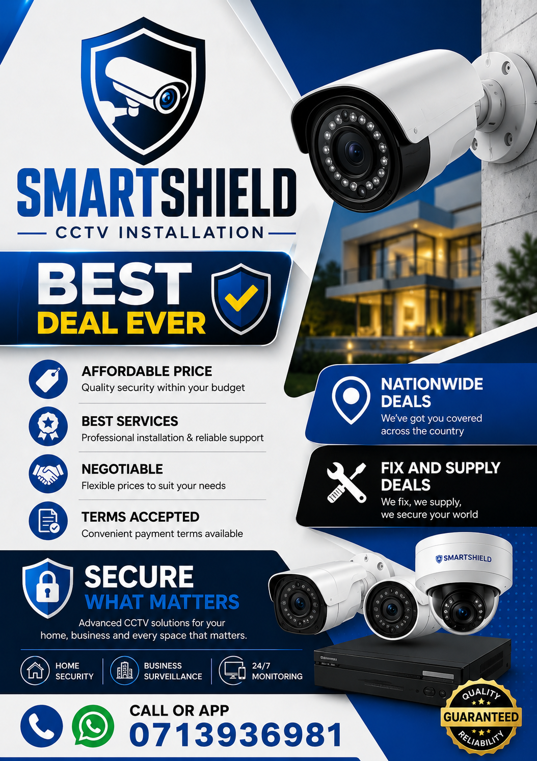 SMARTSHIELD CCTV INSTALLATION