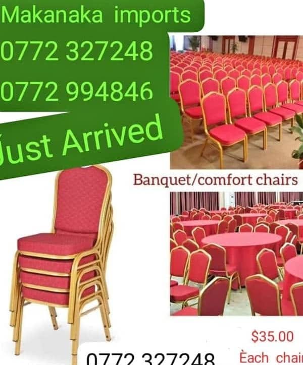 Banquet Comfortable Events chairs