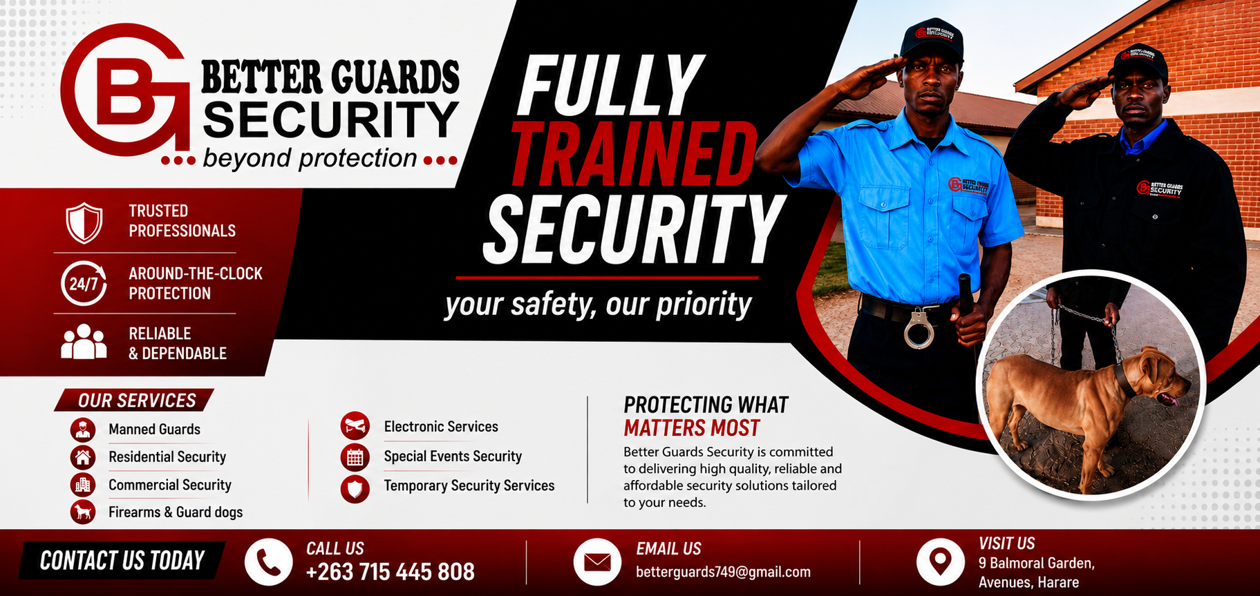 Secure your Properties with us today.