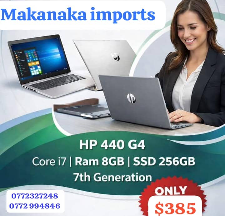 HP Laptop 440 G4 core i7 7th Gen