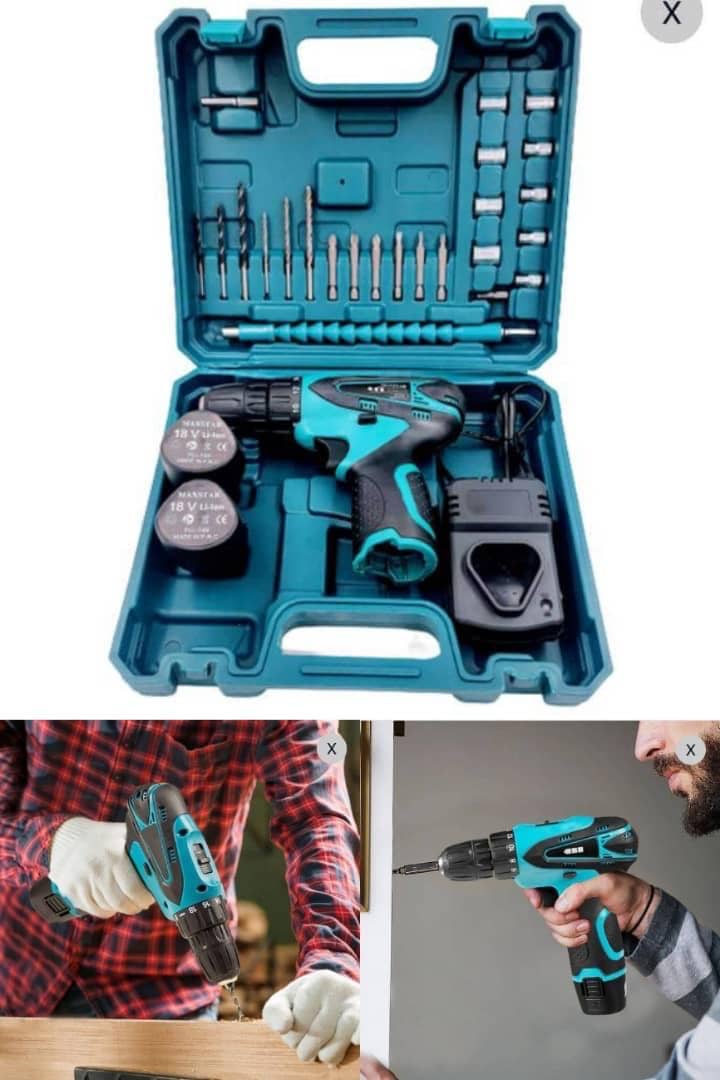 Cordless rechargeable Drill