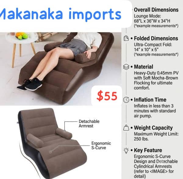 Inflatable Pressure Recliner